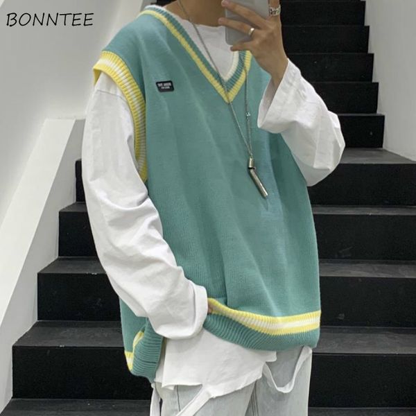 men's vests sweater vest men printed leisure chic couples v-neck retro mens waistcoat sleeveless sweaters ulzzang all-match outwear, Black;white
men's vests sweater vest men printed leisure chic couples v-neck retro mens waistcoat sleeveless sweaters ulzzang all-match outwear, Black;white
