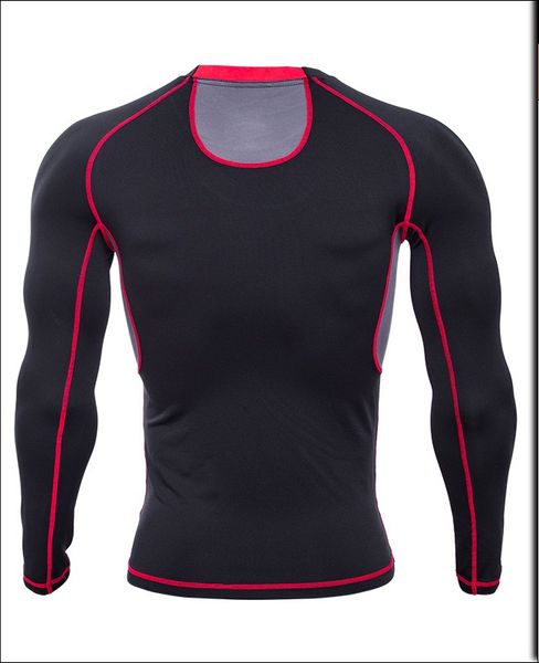 running shirts dry fit mens gym clothing scoop neck long sleeves uea bed building suiit polyester apparel, Black;blue
running shirts dry fit mens gym clothing scoop neck long sleeves uea bed building suiit polyester apparel, Black;blue