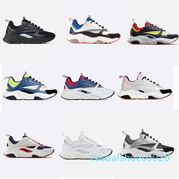 designer b22 canvas and calfskin sneaker vintage technical knit shoes men women flat trainer real leather platform sneakers 19 colors qa20, Black
designer b22 canvas and calfskin sneaker vintage technical knit shoes men women flat trainer real leather platform sneakers 19 colors qa20, Black