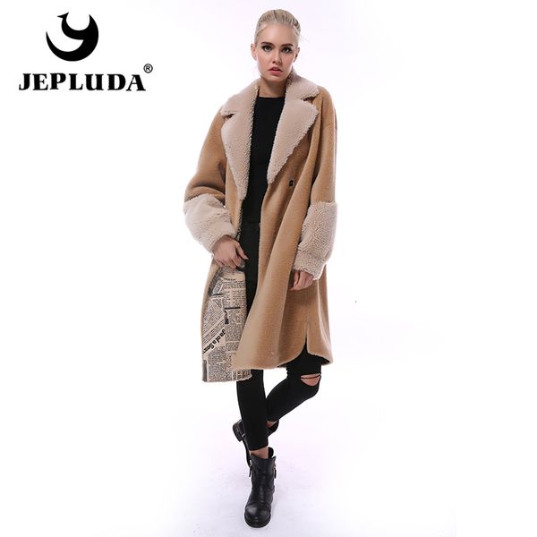 jepluda fashion teddy bear icon women coat natural wool blends thick warm real fur coat winter nice long real sheep fur jacket y190926, Black;brown
jepluda fashion teddy bear icon women coat natural wool blends thick warm real fur coat winter nice long real sheep fur jacket y190926, Black;brown