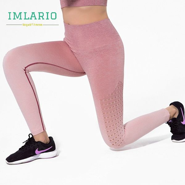 imlario women ombre seamless gym fitness leggings high waist yoga pants hollow out running tights squatproof running leggings, White;red 
imlario women ombre seamless gym fitness leggings high waist yoga pants hollow out running tights squatproof running leggings, White;red