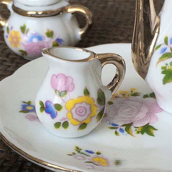 hiinst 2020 new 8pcs dining ware porcelain tea set pink rose dish cup plate 1/6 dollhouse miniature play house toy accessories
hiinst 2020 new 8pcs dining ware porcelain tea set pink rose dish cup plate 1/6 dollhouse miniature play house toy accessories