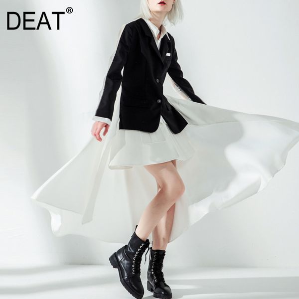 deat autumn and trench 2019 new turn-down collar full sleeves white lace hollow out patchwork long jacket turn-down collar wj064, Tan;black
deat autumn and trench 2019 new turn-down collar full sleeves white lace hollow out patchwork long jacket turn-down collar wj064, Tan;black