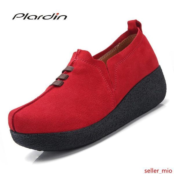 plardin plus size 35-43 women flat platform coin loafers suede leather slip on ladies spring shoes flats women creepers
plardin plus size 35-43 women flat platform coin loafers suede leather slip on ladies spring shoes flats women creepers