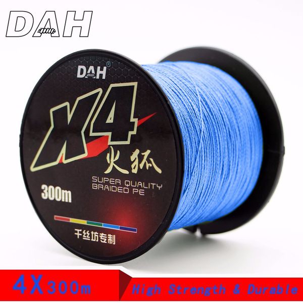 300m dah fishing brand super strong japan multifilament pe braided fishing line 4 strands braided wires 8 10 20 30 40 60 80lb
300m dah fishing brand super strong japan multifilament pe braided fishing line 4 strands braided wires 8 10 20 30 40 60 80lb