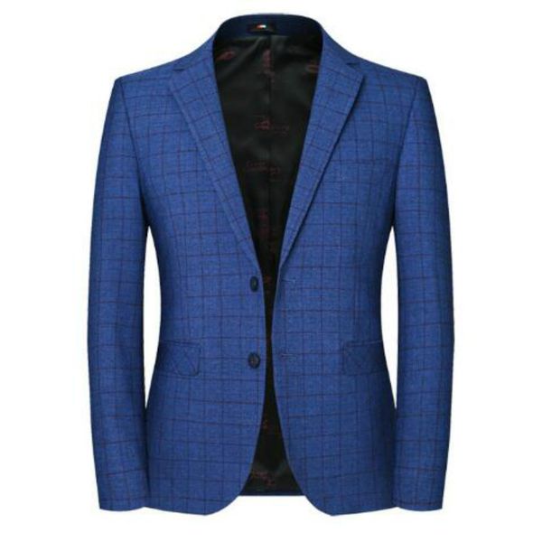 2019 new plaid suit jacket men's single west men's casual suit korean youth slim, White;black
2019 new plaid suit jacket men's single west men's casual suit korean youth slim, White;black