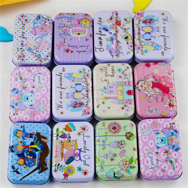36pcs vintage cartoon tin box 7.5*5*1.8cm candy chutty mini storage house decoration collectables display storage organizer
36pcs vintage cartoon tin box 7.5*5*1.8cm candy chutty mini storage house decoration collectables display storage organizer