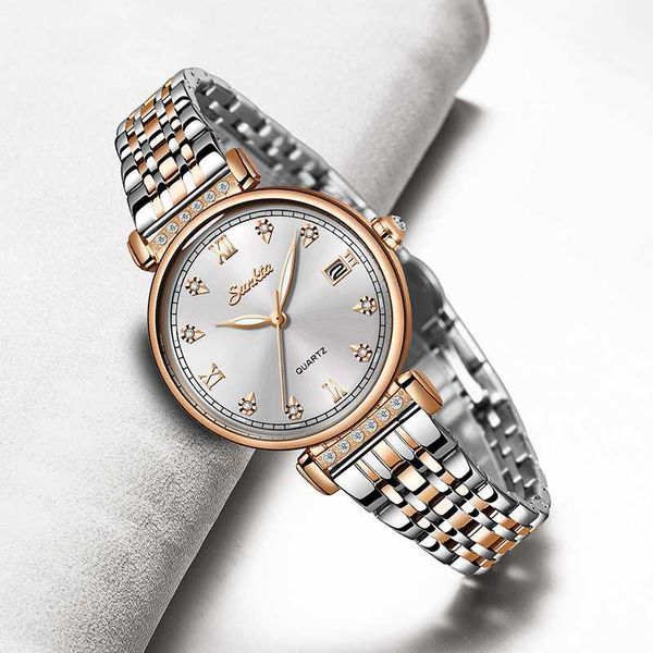 sunkta fashion women watches rose gold ladies bracelet watches 2019new creative waterproof quartz for women, Slivery;brown
sunkta fashion women watches rose gold ladies bracelet watches 2019new creative waterproof quartz for women, Slivery;brown
