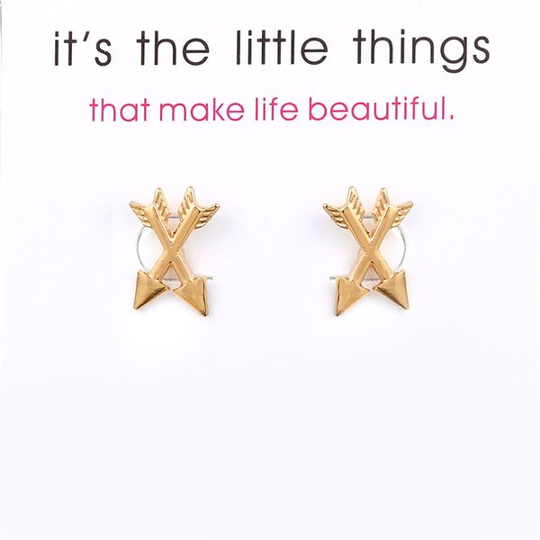 personality arrow earrings alloy exquisite gold silver colors stud earrings women's charming card jewelry gifts for friendship, Golden;silver
personality arrow earrings alloy exquisite gold silver colors stud earrings women's charming card jewelry gifts for friendship, Golden;silver