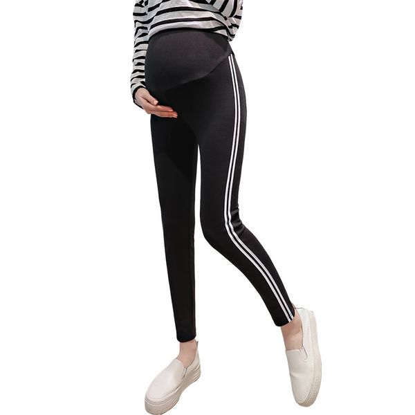 maternity leggings dress pregnant woman elastic force self-cultivation pants support abdomen trousers pregnancy legging, White
maternity leggings dress pregnant woman elastic force self-cultivation pants support abdomen trousers pregnancy legging, White