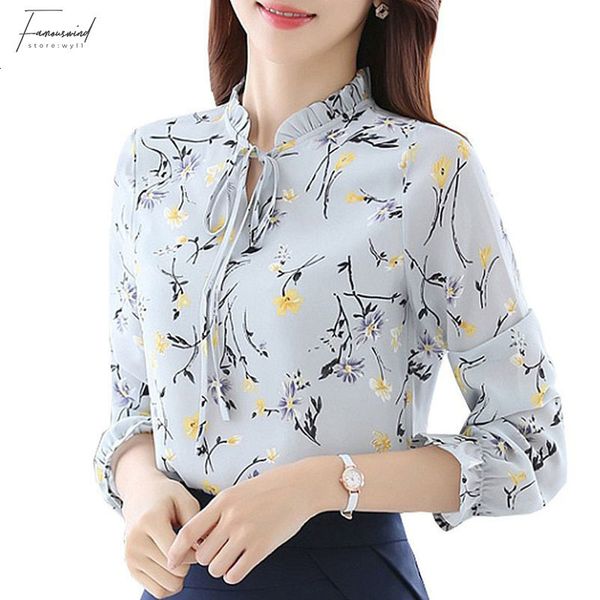 женщины топы блузка женщины blusas femininas мода цветочные топы и блузки mujer осень с длинным рукавом femme рубашки печати раффлед шифон, White
женщины топы блузка женщины blusas femininas мода цветочные топы и блузки mujer осень с длинным рукавом femme рубашки печати раффлед шифон, White