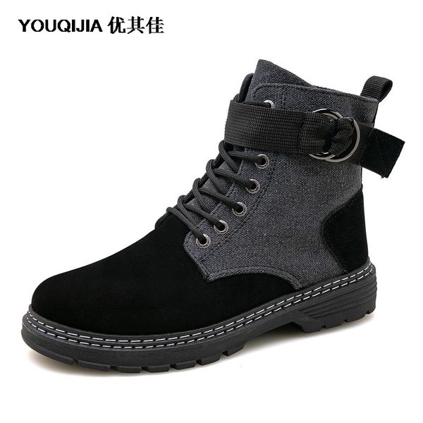 outdoor men's boots ventilation warm fashionable safe thick strong snow boots mountaineering camping 2019 new pattern, Black
outdoor men's boots ventilation warm fashionable safe thick strong snow boots mountaineering camping 2019 new pattern, Black