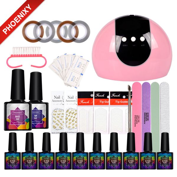 set for manicure nail kit set gel varnish 8 color uv gel polish 36w led lamp varnish nail polish kit uv machine
set for manicure nail kit set gel varnish 8 color uv gel polish 36w led lamp varnish nail polish kit uv machine