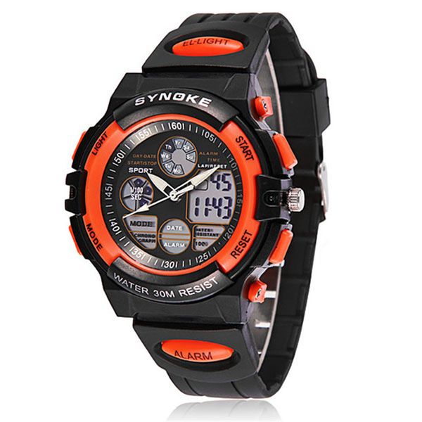 waterproof sports watches child boy's electronic watch multifunction wrist watches, Blue
waterproof sports watches child boy's electronic watch multifunction wrist watches, Blue