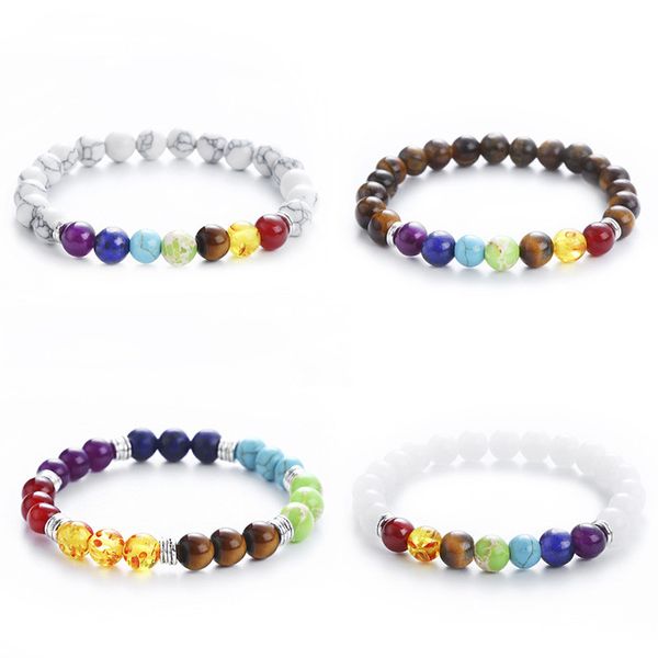 newst 7 chakra bracelet men black lava healing balance beads reiki buddha prayer natural stone yoga bracelet for women gifts 
newst 7 chakra bracelet men black lava healing balance beads reiki buddha prayer natural stone yoga bracelet for women gifts