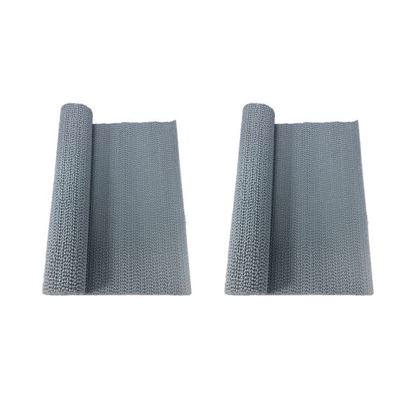 2 rolls gray 30x150cm pvc foam rubber non-slip kitchen cupboard box liner drawer mat under rug grip
2 rolls gray 30x150cm pvc foam rubber non-slip kitchen cupboard box liner drawer mat under rug grip