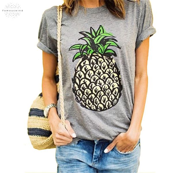 blouses shirts fashion europe brand pineapple printing women summer casual short sleeve shirts plus size clothing, White
blouses shirts fashion europe brand pineapple printing women summer casual short sleeve shirts plus size clothing, White
