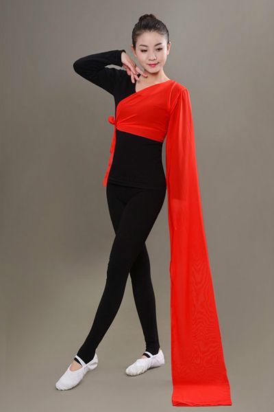 chinese folk shoulder classical dance water sleeve dance costume practice water sleeve for women, Black;red
chinese folk shoulder classical dance water sleeve dance costume practice water sleeve for women, Black;red