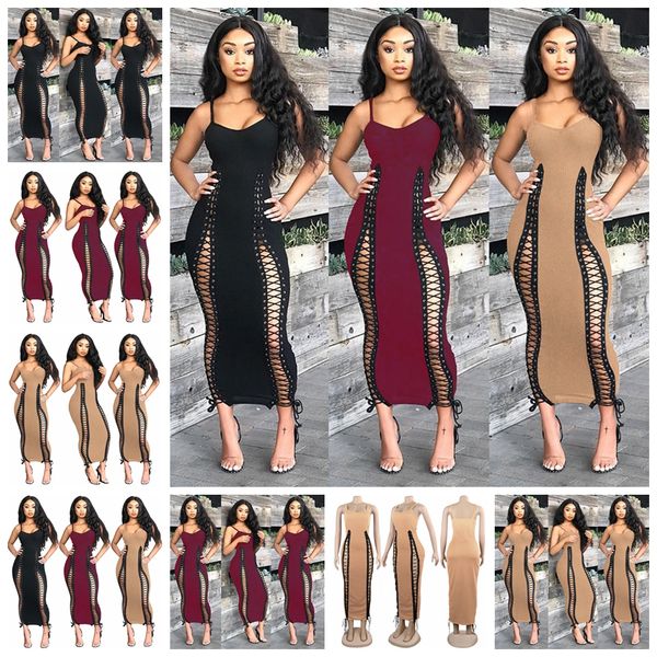 dress european spring and summer solid color sling eyelet strap nightclub skirt, wine red, black, apricot, support mixed batch, Black;gray
dress european spring and summer solid color sling eyelet strap nightclub skirt, wine red, black, apricot, support mixed batch, Black;gray