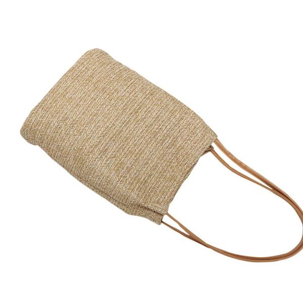 pinshang summer women straw braid small pure color fashionable handbag