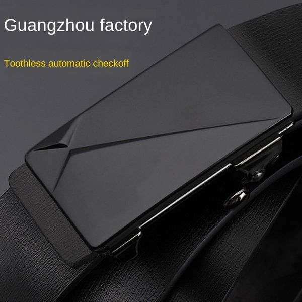 business toothless automatic buckle youth male business leather toothless automatic buckle leather belt male youth belt, Black;brown
business toothless automatic buckle youth male business leather toothless automatic buckle leather belt male youth belt, Black;brown