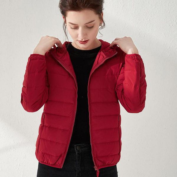 2019 new ultra light down jackets coat females hooded cap short big code womens fashion slim warm coats solid basic jacket, Black
2019 new ultra light down jackets coat females hooded cap short big code womens fashion slim warm coats solid basic jacket, Black