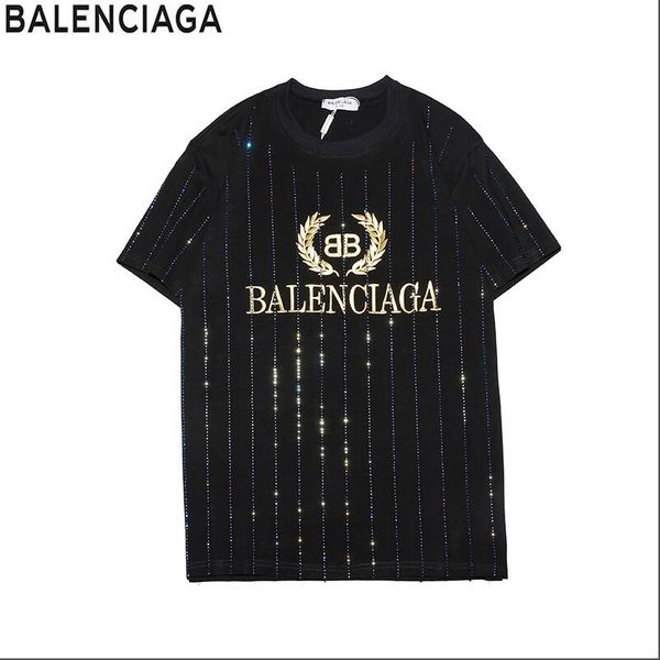 2018 men's t-shirt fashion men's summer casual solid color letters street clothing t-shirt rivet cotton blend round neck short sle, Black
2018 men's t-shirt fashion men's summer casual solid color letters street clothing t-shirt rivet cotton blend round neck short sle, Black