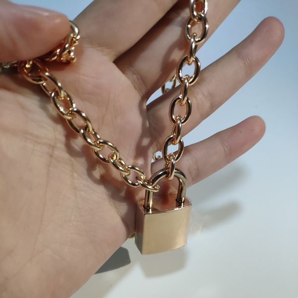 men women chain necklace gold silver lock pendent chain necklace metal cross dropshipping/ wholesale, Golden;silver
men women chain necklace gold silver lock pendent chain necklace metal cross dropshipping/ wholesale, Golden;silver