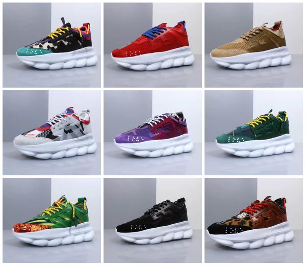 chain reaction casual designer sneakers sport fashion casual shoes trainer lightweight link-embossed sole with dust bag size 36-45, Black
chain reaction casual designer sneakers sport fashion casual shoes trainer lightweight link-embossed sole with dust bag size 36-45, Black