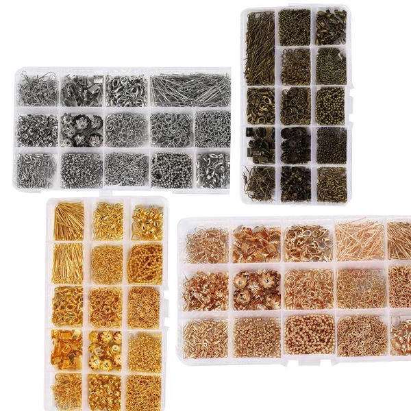 1220pcs/set earrings hook chain open jump ring headpins diy for necklace bracelect jewelry making kits finding supplies sets, Blue;slivery
1220pcs/set earrings hook chain open jump ring headpins diy for necklace bracelect jewelry making kits finding supplies sets, Blue;slivery