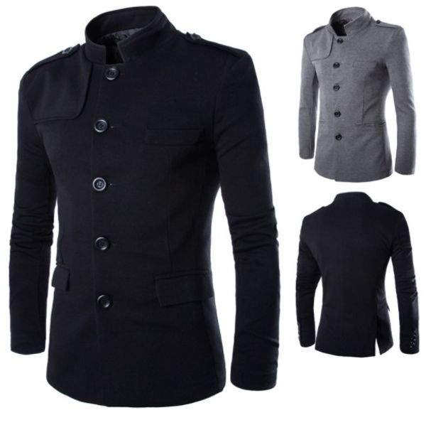 wholesale- new arrivals men casual stand collar chinese tunic suit blazer jackets single breasted denim slim jacket and coat ing, White;black
wholesale- new arrivals men casual stand collar chinese tunic suit blazer jackets single breasted denim slim jacket and coat ing, White;black