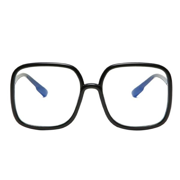1 pair anti-blue light glasses square frame eyeglasses creative simple party glasses p props for holiday banquet (black, White;black
1 pair anti-blue light glasses square frame eyeglasses creative simple party glasses p props for holiday banquet (black, White;black