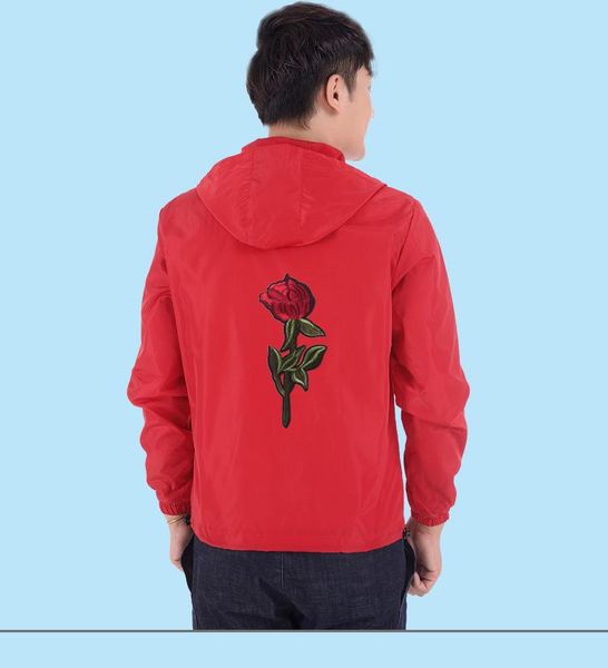 rose design jackets windbreaker men and women's jacket new fashion white and black roses outwear coat, Black;brown
rose design jackets windbreaker men and women's jacket new fashion white and black roses outwear coat, Black;brown