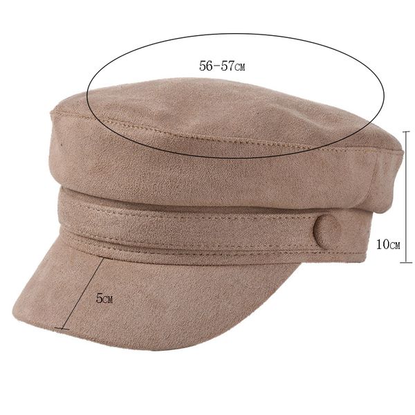 2019 autumn winter solid color chammy hat flat military cap mens army hat gorras sailor hats women gorra military hats, Blue;gray
2019 autumn winter solid color chammy hat flat military cap mens army hat gorras sailor hats women gorra military hats, Blue;gray
