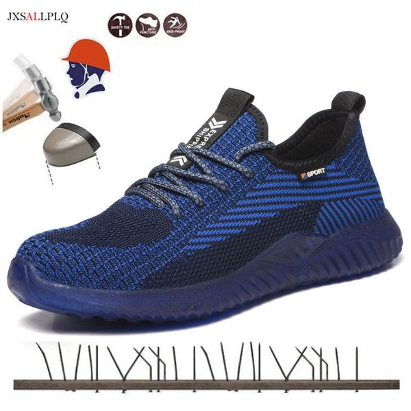 indestructible steel head safety shoes outdoor ultra-light breathable anti-smash anti-piercing construction site work boots, Black
indestructible steel head safety shoes outdoor ultra-light breathable anti-smash anti-piercing construction site work boots, Black