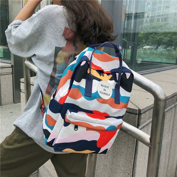 fashion backpack casual wild camouflage large capacity backpack school bags colorful printed travel shoulder bag
fashion backpack casual wild camouflage large capacity backpack school bags colorful printed travel shoulder bag