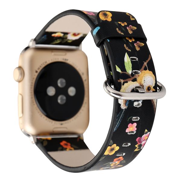 flower pattern leather straps for apple watch bands 5 4 44mm 40mm sport bracelet for iwatch series 3 2 1 42mm 38mm watchband, Black;brown
flower pattern leather straps for apple watch bands 5 4 44mm 40mm sport bracelet for iwatch series 3 2 1 42mm 38mm watchband, Black;brown