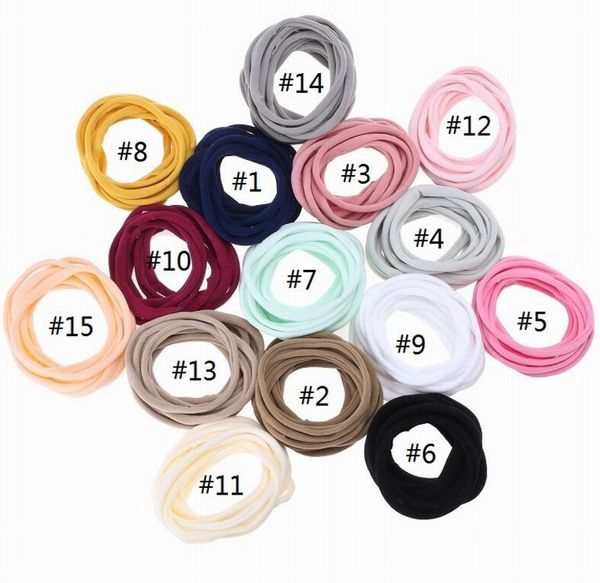 really soft thin nylon headband 6mm skinny nylon headband elastic 15colors for hair accessories 300pcs/lot, Slivery;white
really soft thin nylon headband 6mm skinny nylon headband elastic 15colors for hair accessories 300pcs/lot, Slivery;white