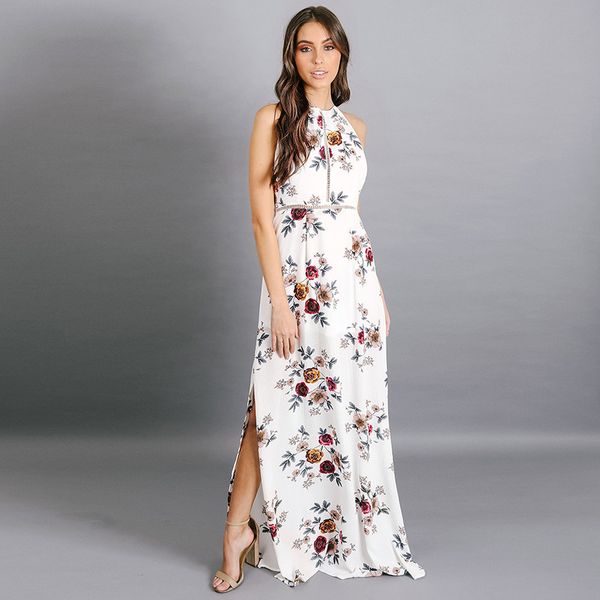 2019 new women summer dress floral print halter bandage dress bohemian national chiffon party sleeveless beach sundress, Black;gray
2019 new women summer dress floral print halter bandage dress bohemian national chiffon party sleeveless beach sundress, Black;gray