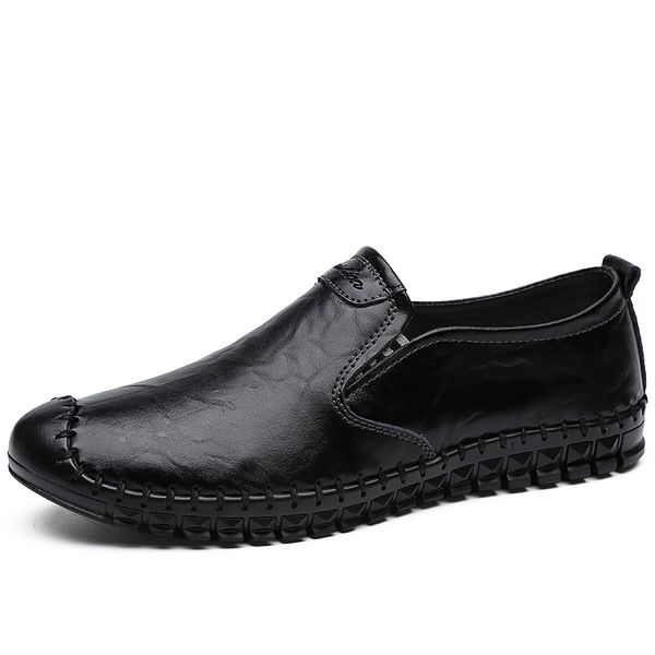 2019 brand spring autumn leather mens casual driving shoes outdoor sneakers male loafers breathable men's shoes plus size 48, Black
2019 brand spring autumn leather mens casual driving shoes outdoor sneakers male loafers breathable men's shoes plus size 48, Black