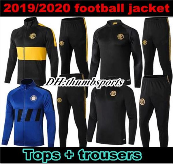 2019 new inter soccer sets training suit 18 19 20 icardi lautaro nainggolan perisic chandal football jacket kits tracksuit maillot de foot, Black
2019 new inter soccer sets training suit 18 19 20 icardi lautaro nainggolan perisic chandal football jacket kits tracksuit maillot de foot, Black