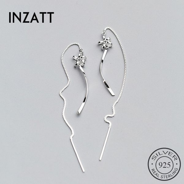 inzatt elegant wavy hollow flower dangle drop earrings for women wedding boho long chain tassel charm silver 925 jewelry gift, Golden
inzatt elegant wavy hollow flower dangle drop earrings for women wedding boho long chain tassel charm silver 925 jewelry gift, Golden