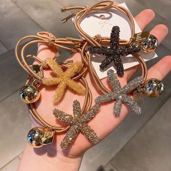 30pcs/lot diy simple crystal starfish balls rubber band brushed metal fully-jewelled hair bands styling tool accessory ha1663, Brown
30pcs/lot diy simple crystal starfish balls rubber band brushed metal fully-jewelled hair bands styling tool accessory ha1663, Brown