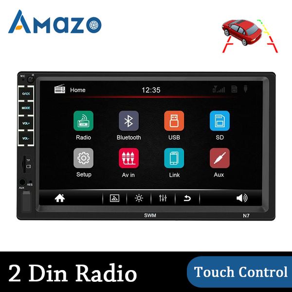 n7 2 din car radio 7" hd touch screen autoradio fm bluetooth aux-in usb steering wheel control multimedia player rearview camera
n7 2 din car radio 7" hd touch screen autoradio fm bluetooth aux-in usb steering wheel control multimedia player rearview camera