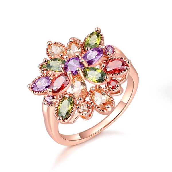 anillos sale bridal wedding rings multicolor flower cubic zircon ring for women rose gold finger ring party jewelry gift, Slivery;golden
anillos sale bridal wedding rings multicolor flower cubic zircon ring for women rose gold finger ring party jewelry gift, Slivery;golden