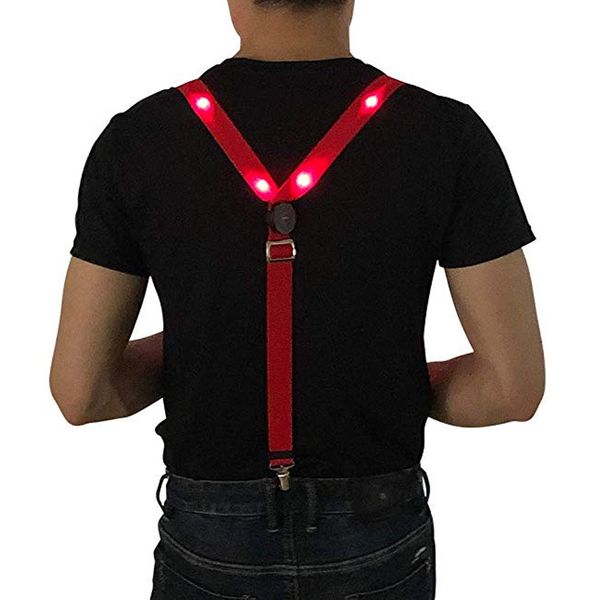 fashion new arrival droppshiping led glow light up suspenders adjustable elastic outdoor sports warning chest strap d88, Black;white
fashion new arrival droppshiping led glow light up suspenders adjustable elastic outdoor sports warning chest strap d88, Black;white