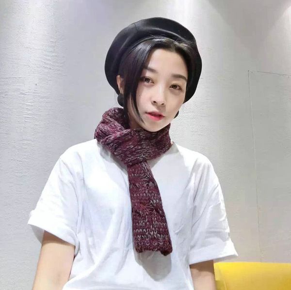 2019 East Gate Variegated Knitting Wool Scarf Joker Small Scarf Decoration Keep Warm Scarf
2019 East Gate Variegated Knitting Wool Scarf Joker Small Scarf Decoration Keep Warm Scarf