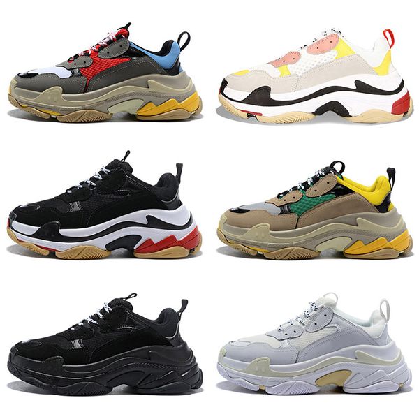paris luxury women brand triple s sneakers 17fw designer dad shoes for men trainers black cream yellow red fashion outdoors casual shoes
paris luxury women brand triple s sneakers 17fw designer dad shoes for men trainers black cream yellow red fashion outdoors casual shoes