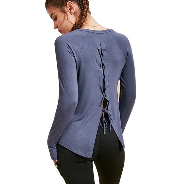 women's long sleeve relaxed open back solid soft lightweight jogging exercise active t-shirt, White;red
women's long sleeve relaxed open back solid soft lightweight jogging exercise active t-shirt, White;red
