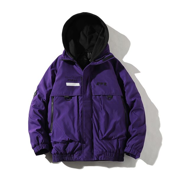 winter hong kong wind retro tooling cotton outwear loose plus size tooling padded jacket warm casual hooded multi-pocket coat, Black
winter hong kong wind retro tooling cotton outwear loose plus size tooling padded jacket warm casual hooded multi-pocket coat, Black